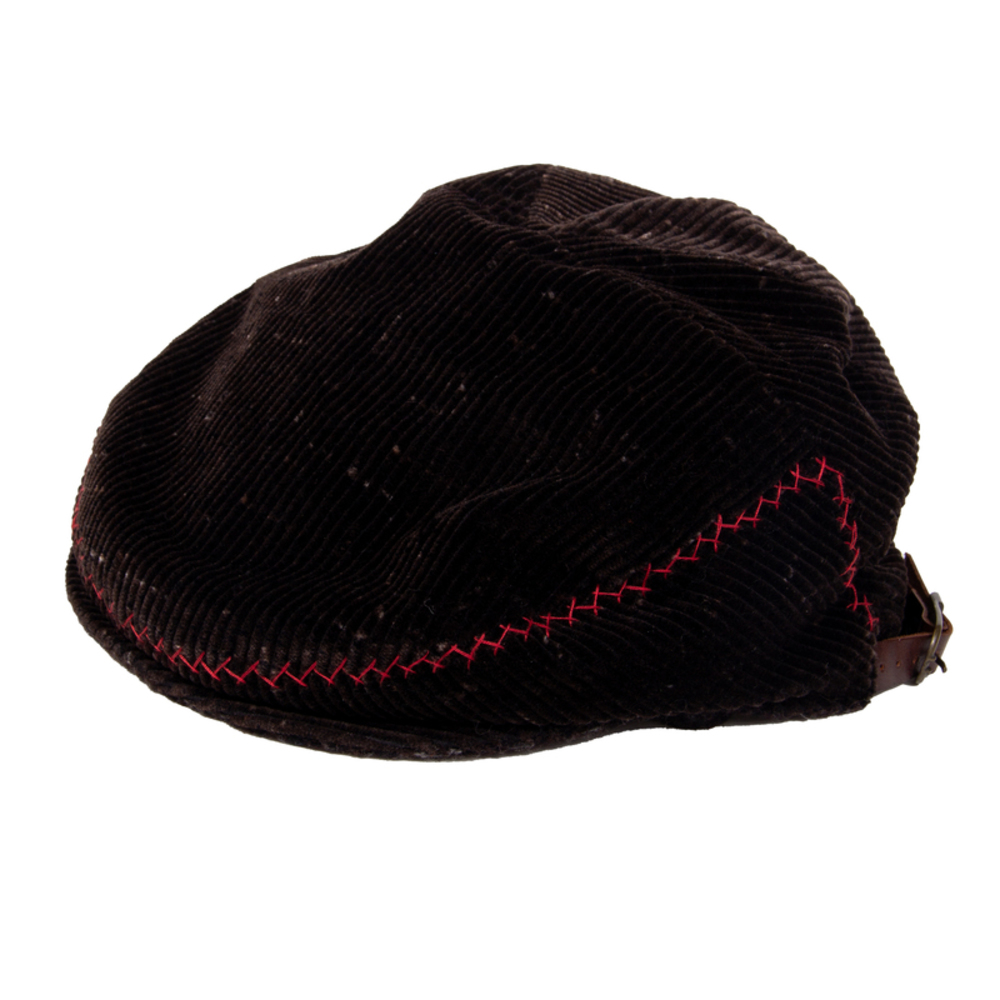 GREVI DARK BROWN IVY CAP | MENS SIZE M